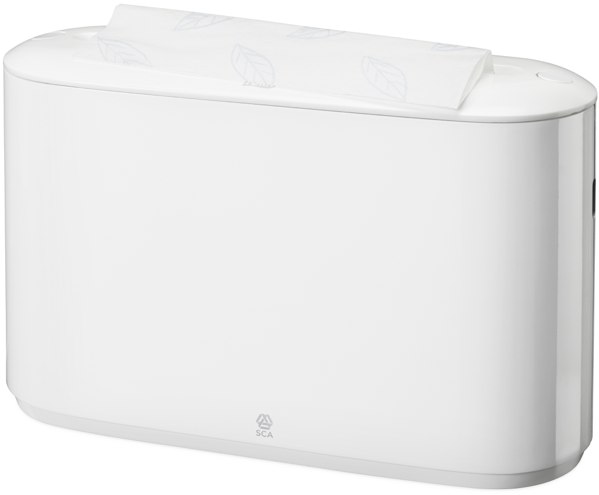 TABLE-TOP, ambulantní stolní zásobník pro skládané ručníky, bílý