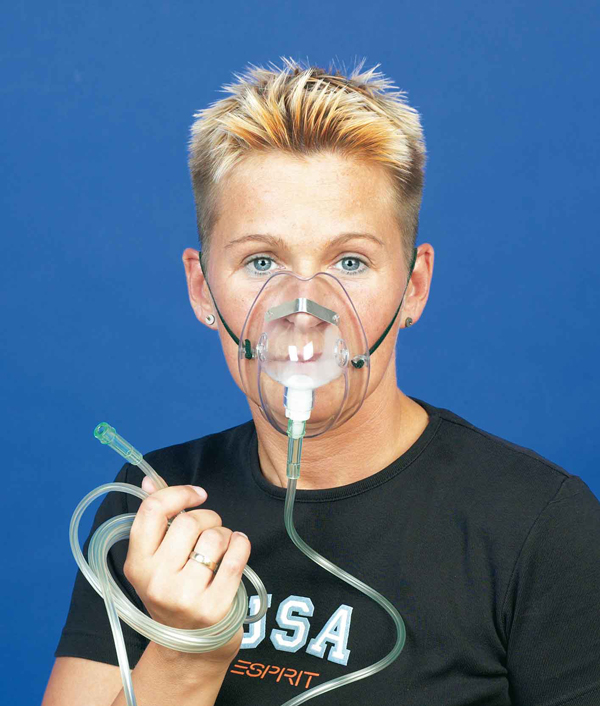 Kyslíková dýchací maska pro děti