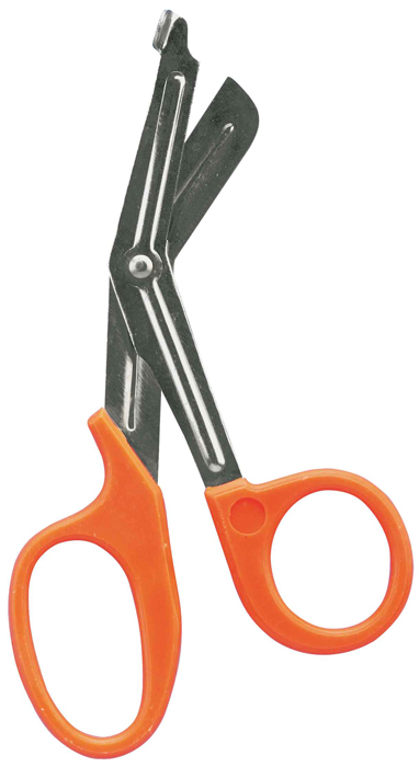 Univerzální víceúčelové nůžky, délka 19 cm, barva oranžová