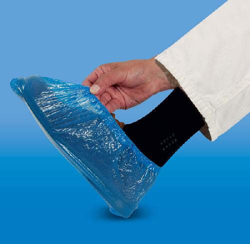 NÁVLEKY STANDARD, návleky na obuv, polyetylen, tmavě modrá barva, 100 ks