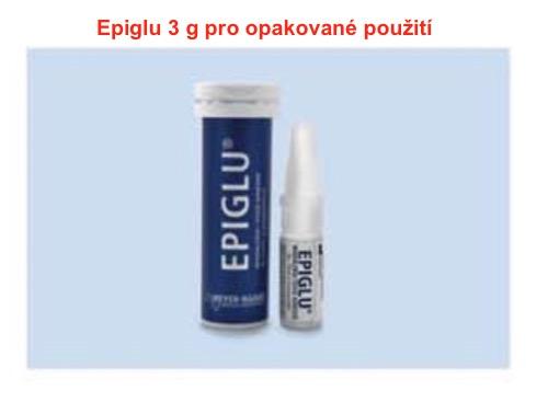 EPIGLU, tkáňové lepidlo, 4 tuby po 3 g