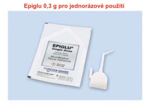 EPIGLU, tkáňové lepidlo, 4 tuby po 3 g