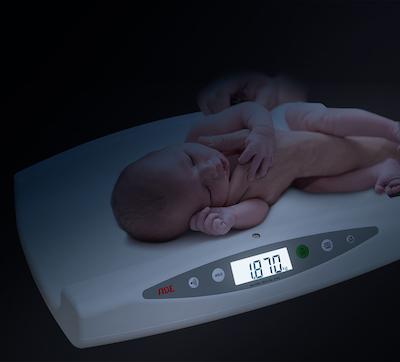 BABYPLUS, digitální kojenecká váha, ověřitelná