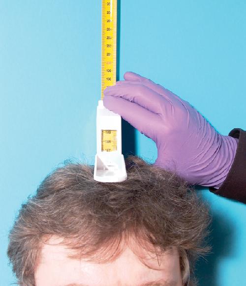 ADE BODYMETER, svinovací metr ke zjištění výšky pacientů